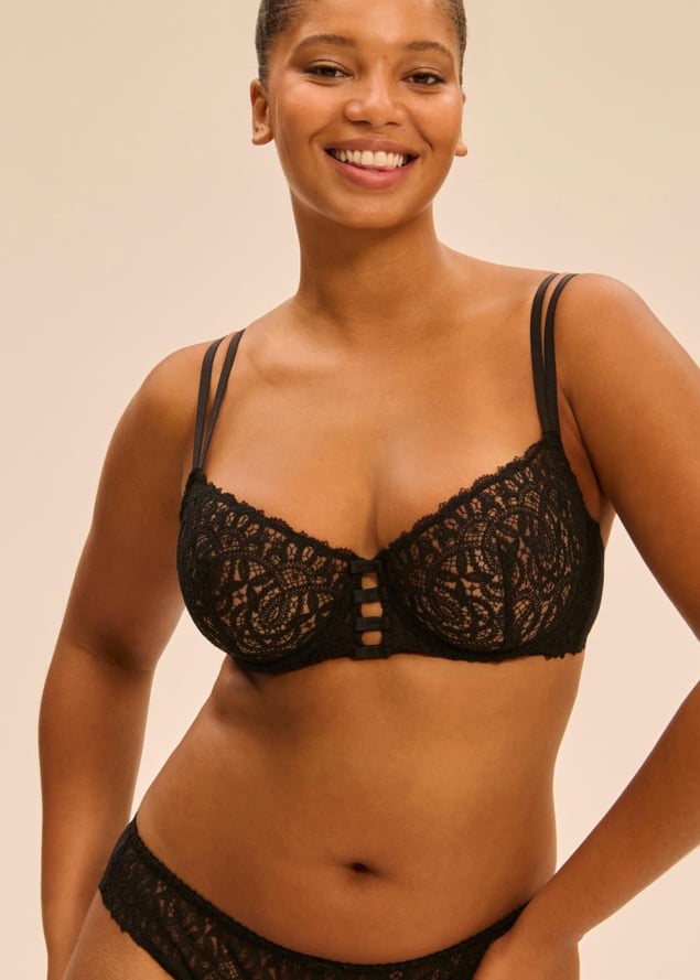 Soutien-gorge corbeille  armatures Simone Prle
